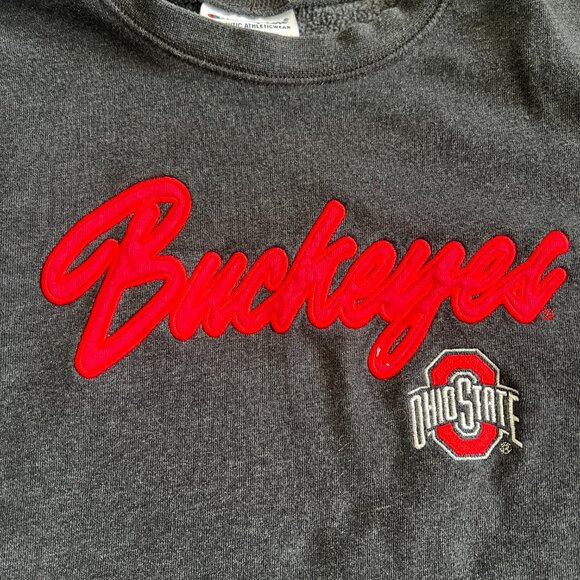 Buckeyes Ohio State Football Sweatshirt - Size Medium - Womens - Picture 3 of 7